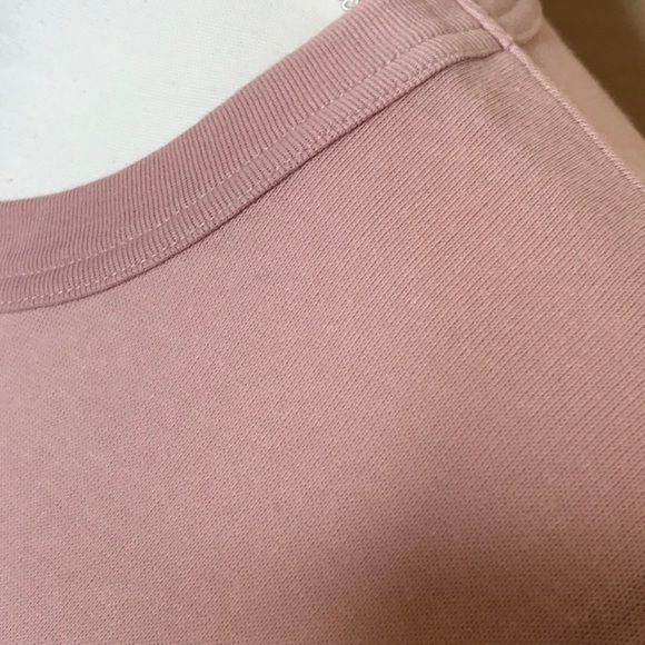 Madewell Tomboy Pocket Tee in Dusty Pink - Picture 4 of 11